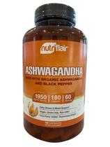 Suplemento NutriFlair Organic Ashwagandha com pimenta preta Suplemento NutriFlair Organic Ashwagandha com pimenta preta