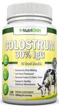 Suplemento NutrionN Colostrum 1000mg 120 cápsulas 30% IgG