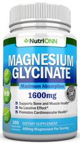 Suplemento NutrionN Glicinato de Magnésio 1600mg 180 cápsulas