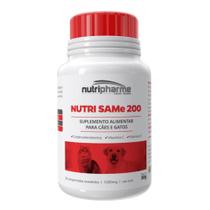 Suplemento Nutrisame 200 para Cães e Gatos com 30 Comprimidos de 1000 mg Suplemento Nutrisame 200 para Cães e Gatos com 30 Comprimidos de 1000 mg