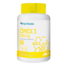 Suplemento Nutrisana Ômex 3 para Cães e Gatos com 30 Cápsulas de 550 mg