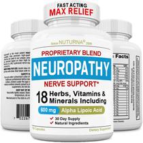 Suplemento Nuturna Neuropathy Support Nerve 120 cápsulas