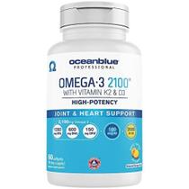 Suplemento Oceanblue Professional Omega-3 2100 com vitamina K2 e D3