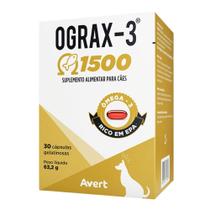 Suplemento Ograx-3 1500 com 30 Cápsulas