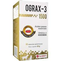 Suplemento Ograx-3 1500mg - 30 Capsulas - Avert Suplemento Ograx-3 1500mg - 30 Capsulas - Avert