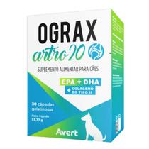 Suplemento Ograx Atro 20 com 30 cápsulas