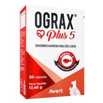 Suplemento Ograx Plus 5 com 30 Cápsulas