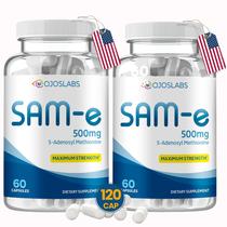 Suplemento OjosLabs SAM-e 500mg Vegano 120 Cápsulas