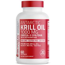 Suplemento Óleo de Krill Antártico Bronson 1000 mg 60 cápsulas