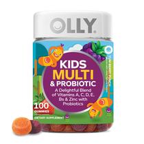 Suplemento OLLY Kids Multivitamínico e Probiótico Gummy 100ct