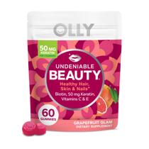 Suplemento OLLY Undeniable Beauty Gummy - Cabelo, Pele e Unhas - 60 Unidades