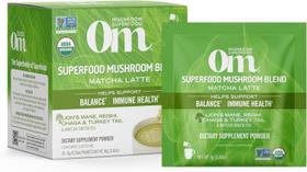 Suplemento OM Mushroom Superfood Matcha Latte Blend 10x10g Suplemento OM Mushroom Superfood Matcha Latte Blend 10x10g