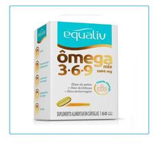 Suplemento Ômega 3-6-9 Com 60Caps - Equaliv - Equaliv Pharma Industria, Comercio E Dis