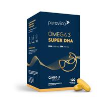 Suplemento omega 3 660g epa 440g dha vit e 60 caps puravida