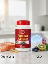 Suplemento Ômega 3 A Z 1400Mg 20 Vitaminas e Minerais EPA DHA 60 Caps. Softgel ImuneBio