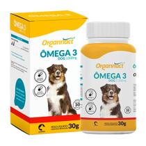 Suplemento Ômega 3 Dog para Cães com 30 Cápsulas de 1000 mg