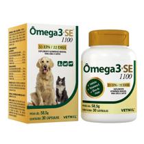 Suplemento Ômega 3 + SE 1100mg com 30 Cápsulas Suplemento Ômega 3 + SE 1100mg com 30 Cápsulas
