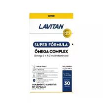 Suplemento Omega Complex com 30 Capsulas Lavitan