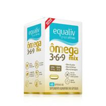 Suplemento Ômega Mix 3-6-9 1.000mg 60 Cps - Equaliv