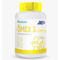 Suplemento Ômex 3 c/ 30 cápsulas 1100mg - p/ Cães e Gatos - Nutrisana