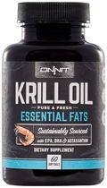 Suplemento ONNIT Óleo de Krill Antártico 1000 mg de ômega-3