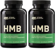 Suplemento Optimum Nutrition HMB 1000 90 Cápsulas Kit com 2