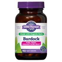 Suplemento Oregon's Wild Harvest Burdock Organic 90 cápsulas