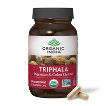 Suplemento Organic India Triphala Capsules 60 cápsulas Suplemento Organic India Triphala Capsules 60 cápsulas