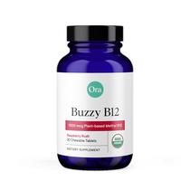 Suplemento Orgânico Buzzy B12 1500mcg Sabor Framboesa 30 comprimidos Suplemento Orgânico Buzzy B12 1500mcg Sabor Framboesa 30 comprimidos