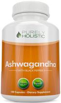 Suplemento Orgânico de Ashwagandha 1300mg - Puro e Holístico