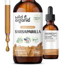 Suplemento Orgânico de Extrato de Salsaparrilha Selvagem - 60ml