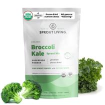 Suplemento Orgânico em Pó de Couve e Brócolis Sprout Living Suplemento Orgânico em Pó de Couve e Brócolis Sprout Living