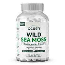 Suplemento Organics Ocean Wild Sea Moss 60 cápsulas Suplemento Organics Ocean Wild Sea Moss 60 cápsulas