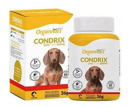 Suplemento Organnact Condrix Dog Tabs Com 60 Tabletes 600 Mg - 36 G