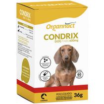 Suplemento Organnact Condrix Dog Tabs com 60 Tabletes 600 mg