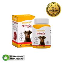 Suplemento Organnact Eritrós Dog Tabs para Cães 30 Tabletes Suplemento Organnact Eritrós Dog Tabs para Cães 30 Tabletes
