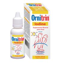 Suplemento Ornitrin Iodine Para Aves 20ml Alivet