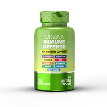 Suplemento ORZAX 9 em 1 Immune Defense Booster 60 cápsulas