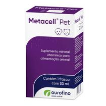 Suplemento Ouro Fino Metacell Pet - 50 mL