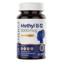 Suplemento OxyEnergy Metil Vitamina B12 5000mcg 60 cápsulas