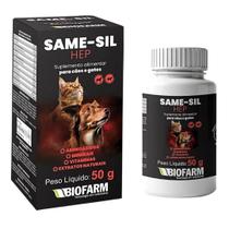 Suplemento P/ Cães e Gatos Same-Sil Hep 50g - Biofarm