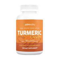 Suplemento Paleovalley Organic Turmeric Complex 56 cápsulas