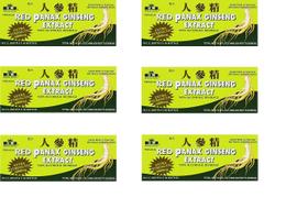 Suplemento PANAX GINSENG Royal King Red 6000 mg 30 frascos x6
