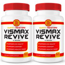 Suplemento para a saúde ocular NutraVibe Vismax Revive 120 cápsulas Suplemento para a saúde ocular NutraVibe Vismax Revive 120 cápsulas