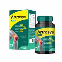Suplemento para Articulação Artrosys MSM Condroitina 600mg, MSM 500mg, Colágeno Tipo II e Vitaminas D e K 90 Cápsulas Vital Z Suplemento para Articulação Artrosys MSM Condroitina 600mg, MSM 500mg, Colágeno Tipo II e Vitaminas D e K 90 Cápsulas Vital Z