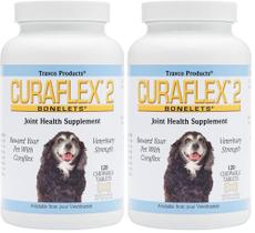 Suplemento para Articulações Nutramax Curaflex 2 120 Comprimidos Mastigáveis Pacote com 2 Suplemento para Articulações Nutramax Curaflex 2 120 Comprimidos Mastigáveis Pacote com 2