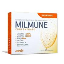 Suplemento Para Aumentar a Imunidade Milmune Concentrado 30 Cápsulas - Ecofitus