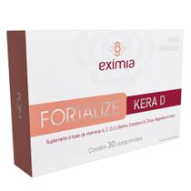 Suplemento para Cabelos e Unhas - Exímia Fortalize Kera D