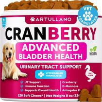 Suplemento para Cães Artullano Cranberry UT Mastigáveis 120 Bocados Macios Suplemento para Cães Artullano Cranberry UT Mastigáveis 120 Bocados Macios