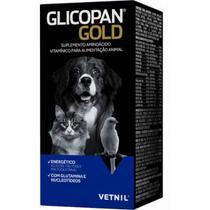 Suplemento Para Cães E Gatos Glicopan Gold 125ml Vetnil